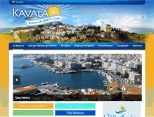 Tablet Screenshot of kavala-info.com